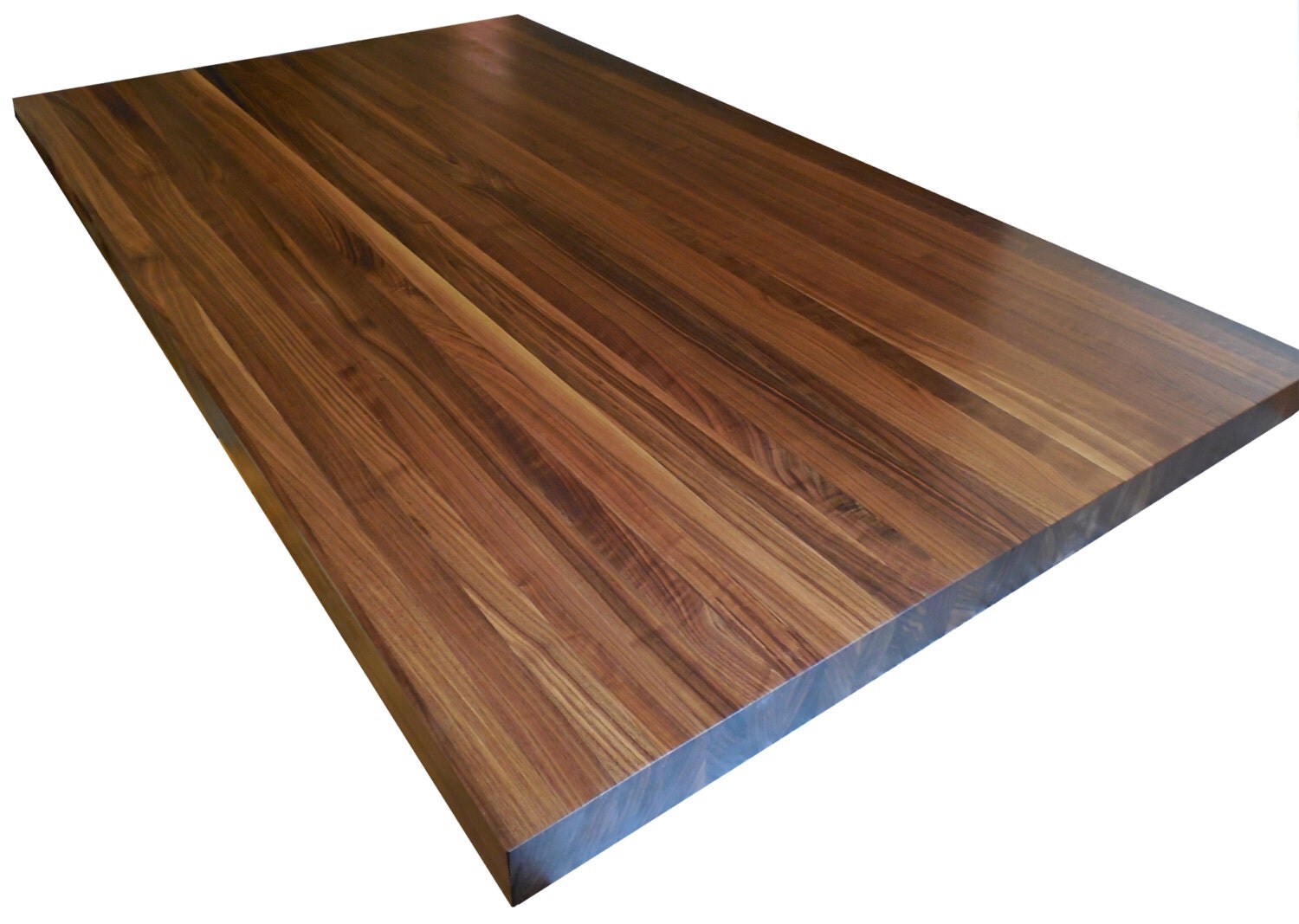 Walnut Butcher Block Countertop Edge Grain Kitchen Island