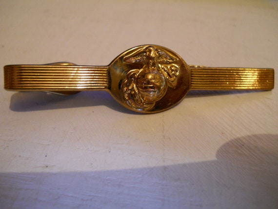 Vintage USMC Marine Corps tie Tac Tie bar