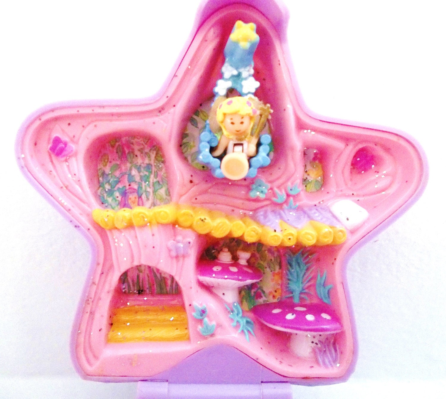 purple star polly pocket