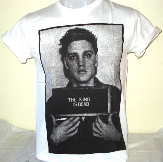 elvis mugshot t shirt