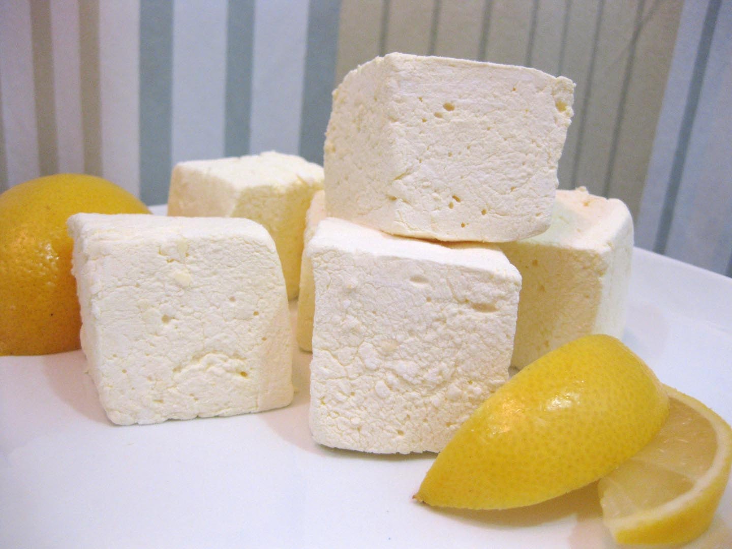 Lemon Marshmallows 1 dozen Gourmet homemade by SweetJumbles  homemade marshmallows order