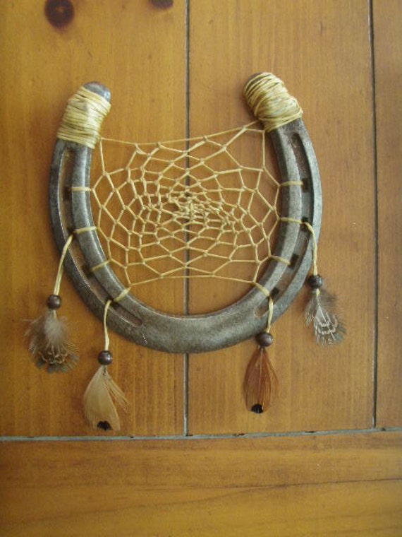 Items similar to Horse Shoe Dream Catcher on Etsy