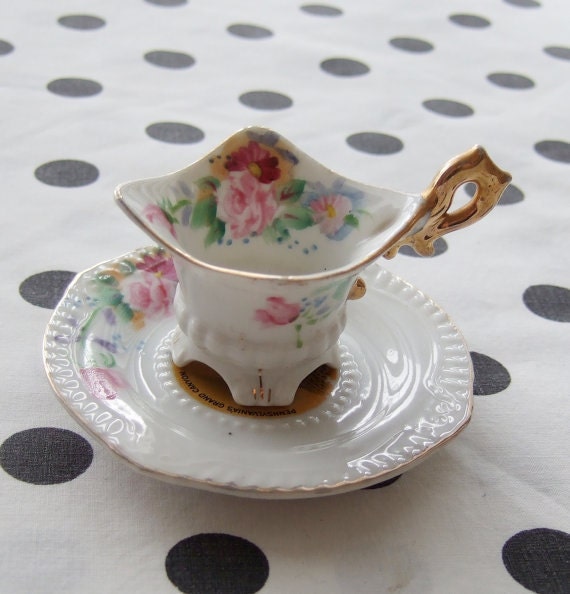 Tiny Tea Cup and saucer