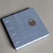 Sale - Small Light Blue Coptic Bound Notebook - I Need a Little Privacy