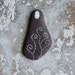 Flat Beach Slate Kanzeon Bodhisattva (Kuan Yin, The Bodhisattva of Compassion)