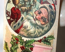 Popular items for vintage santa claus on Etsy