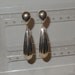 Vintage Sterling Silver Dangle Post Earrings by BAYANIHAN