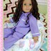 American Girl/18 inch/15 inch Doll Beanbag Chair PDF Pattern