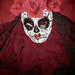 Mask, Sugar Skull, HAlloween, Day of the Dead-Reserved for Tess