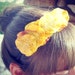 clearance orchid yellow flower headband for women and teens: taylor