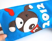 DOG Christmas stocking, Personalized name pet or children Christmas stocking A445 Il_170x135