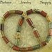 12mm PICASSO JASPER Nautral Genuine Gemstone Long Tube Or Column Shaped Beads On Full Strand