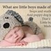 Baby Puppy Hat and Diaper Cover Set Vintage Inspired Newborn Baby 0-3 months PHOTO PROP
