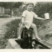 Vintage Photo "Catching Water", Photography, Paper Ephemera, Antique, Snapshot, Old Photo, Collectibles - 0007