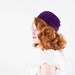 sale / vintage 1960s hat / pillbox / Volk
