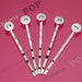 100 - Silver Bobby Pin Blanks and Findings, 52mm wide, 7mm Glue Pad (R2-159)