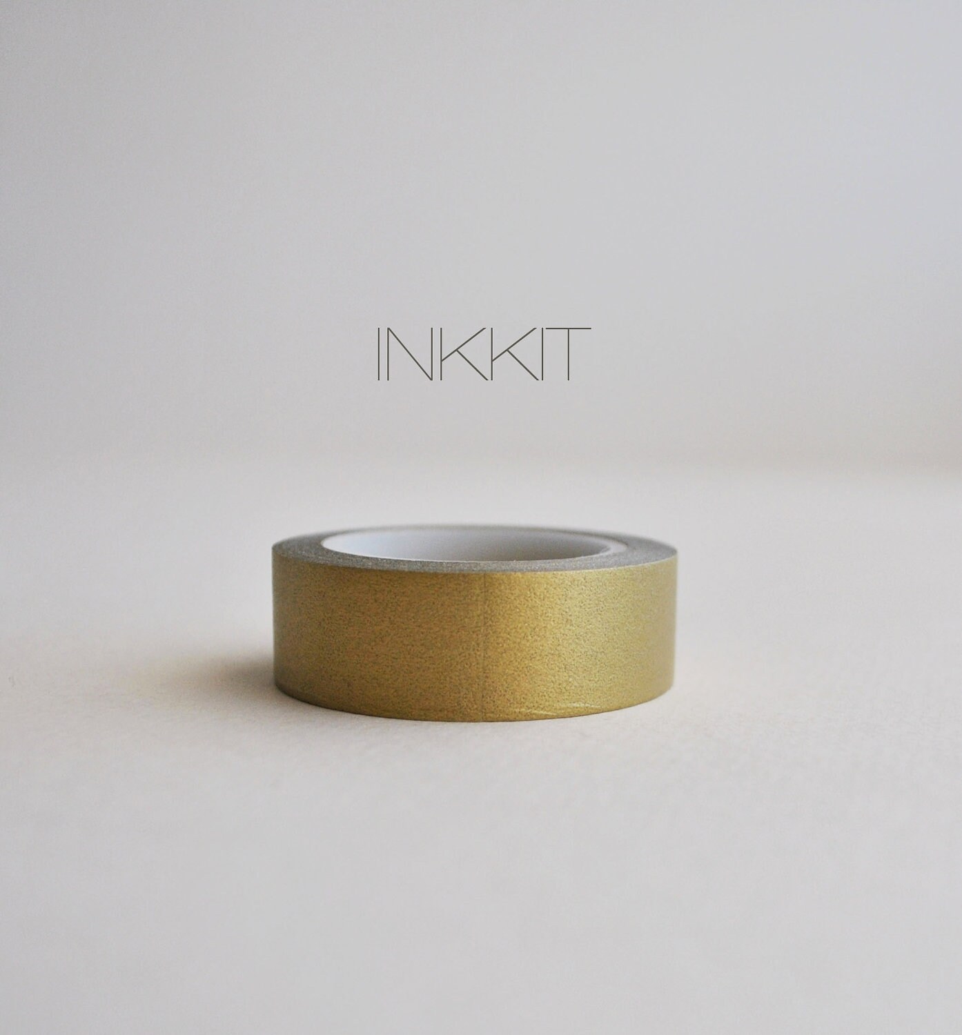 washi tape metallic gold