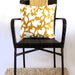 Forest Floor Pillow Cover in Golden Honey