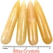STUNNING XLarge Himalaya Light GOLD HONEYCOMB Quartz Wand - Polished Crystal, Healing, Feng Shui, Reiki, Massage, Gemstone, Stone, Chakra