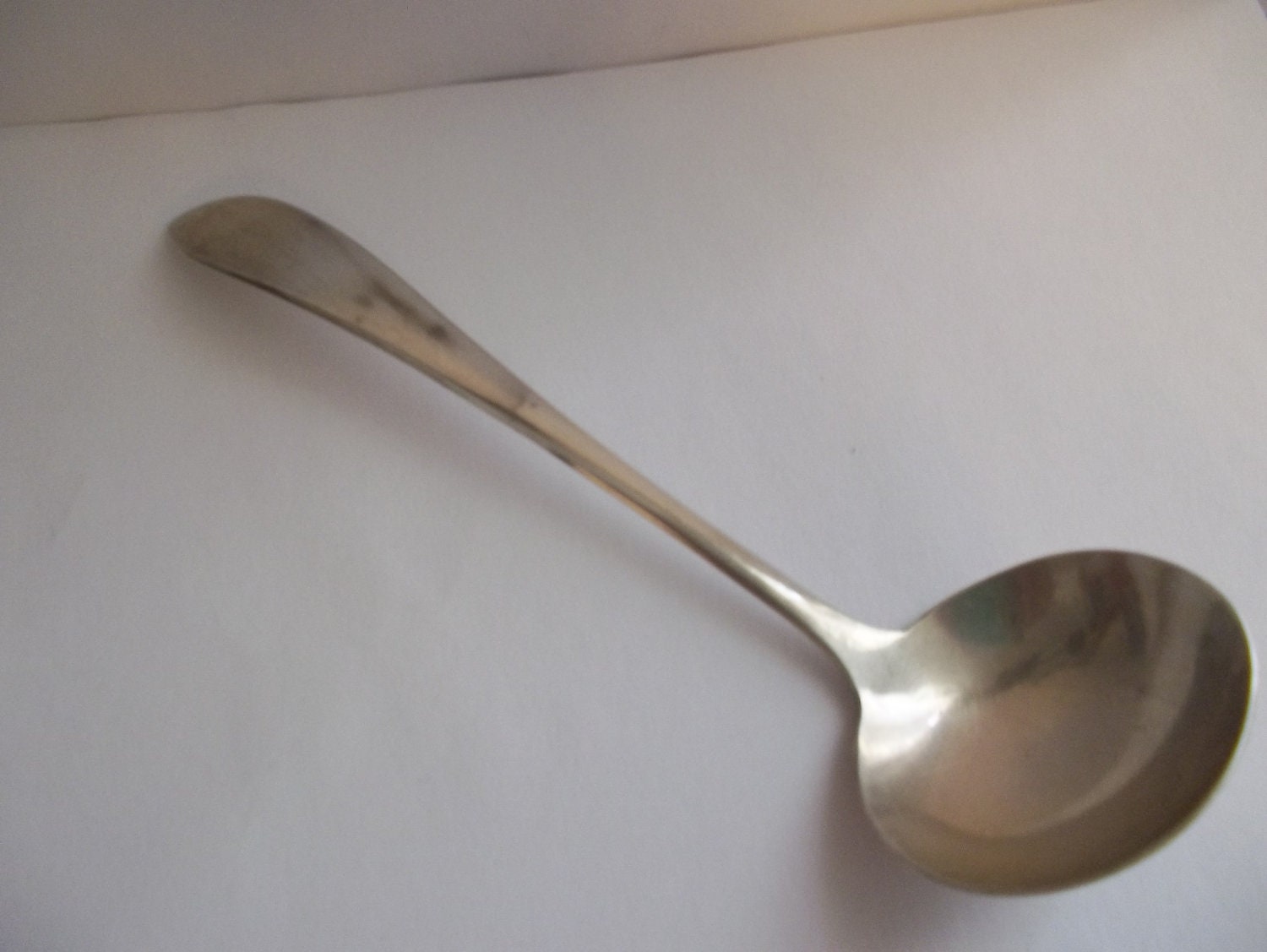 Sterling Silver Sauce Spoon/ Sterling Spoons/ Serving Spoons/