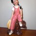 Duncan Ceramic Studios, Peggy, August Figurine 1949 Fresno California
