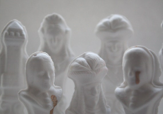 Chess piece  The Rook from English fine bone china by madebymanos