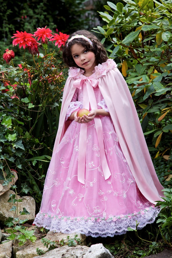 Items similar to Collared Cape in Satin with Rose Embellishments ...