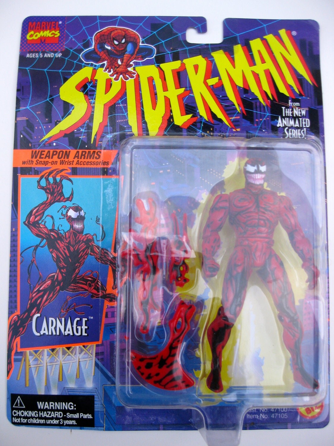 carnage toy biz 1997