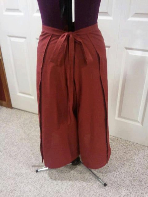 Wrap Pants by HarpyandHag on Etsy