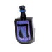 Purple and Black Dreidel - Handpainted Draydel, Hanukkah Gift, Judaica, Jewish