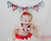 Valentines garland baby photo prop Il_170x135