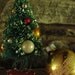 Reserved for Kathy - vintage bottle brush tree and glass bulb