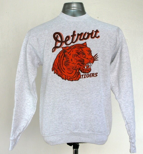 Detroit Tigers Sweatshirt Vintage 1935 Penant Inspired by wethouse