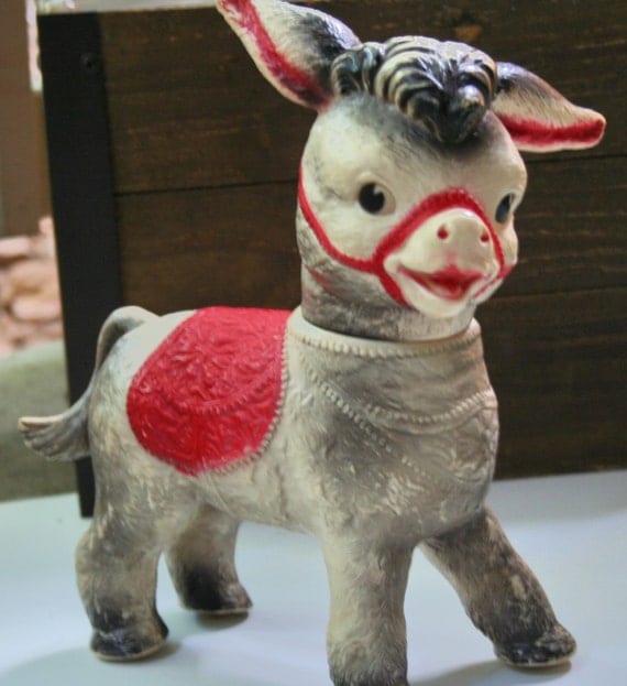 stuffed donkey toy