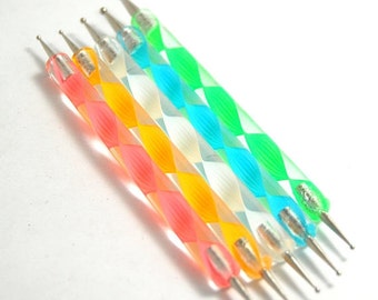 Nail Art Dotting Tools, Set of 5
