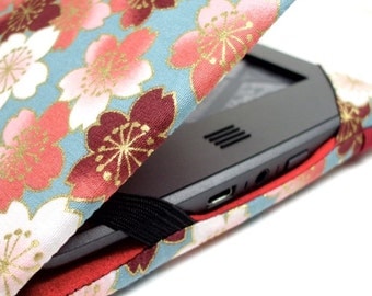 Kindle Touch cover - made to order - Spring Sakura - case fits Touch or Paperwhite - cherry blossom print eReader cover