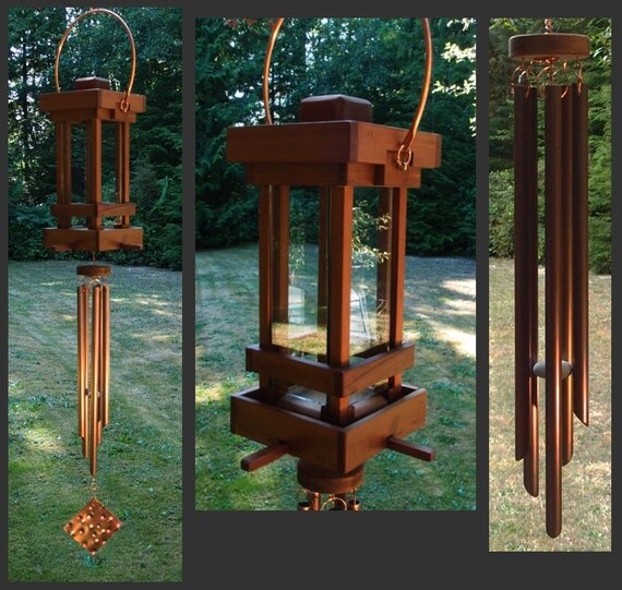 Bird Feeder Wind Chime Windchimes Wind Chimes by CoastChimes