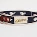 Navy Blue Whales Hemp Dog Collar for Large and Small Dogs.