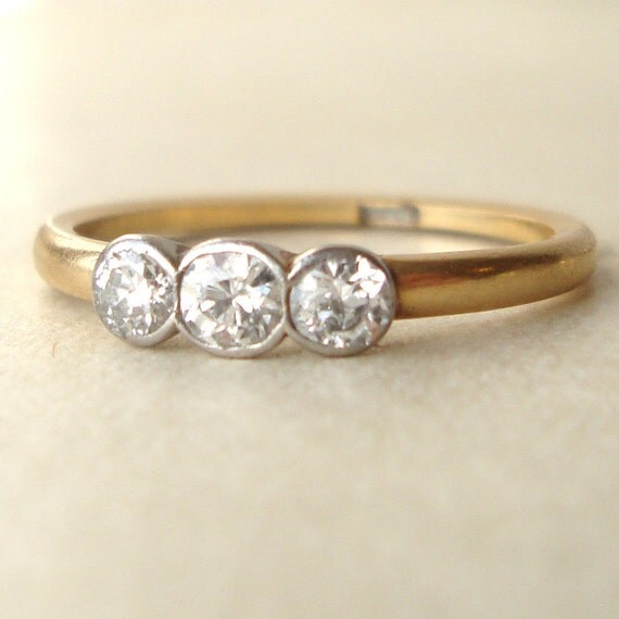 Engagement Photos - 1930s Engagement Ring #2030721 - Weddbook