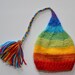 Baby Hat Photo PROP FCN RAiNBoW KNiT Beanie 4 Fashion Conscious Newborn Red Orange Yellow Green Blue stripe Toque Boy Girl REaDy to SHiP
