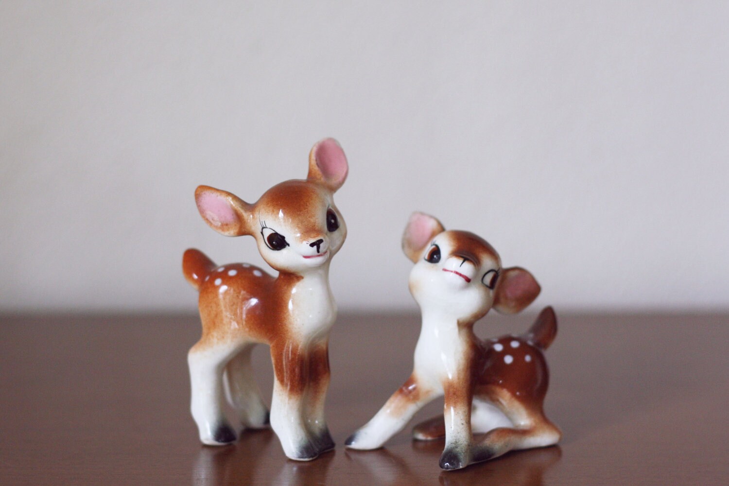 vintage porcelain deer