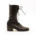 90s Nine West Lace Up Ankle Granny Booties / Women's sz 9