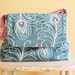Peacock Feather Messenger Diaper Bag by PETUNIAS - hobo bag purse tote laptop gym sack gift baby shower nappy everyday ready to ship modern