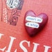 Clay Heart Memento with Fabric Gift Bag- Smart As A Whip