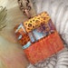 Reserved for Customer Copper Necklace - Fused Glass Jewelry - Dichroic Glass Jewelry - Dichroic Glass Pendant - 072612p101
