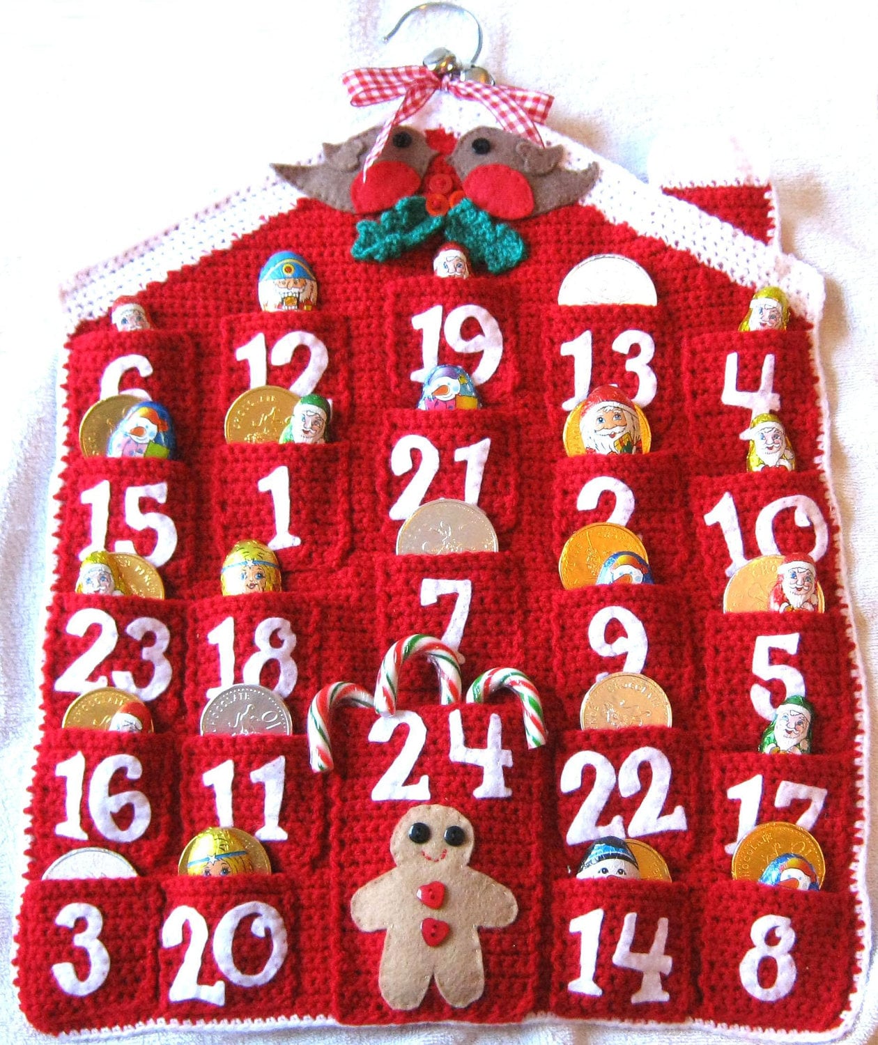 ADVENT CALENDAR Crochet Pattern Christmas Holidays PDF Instant