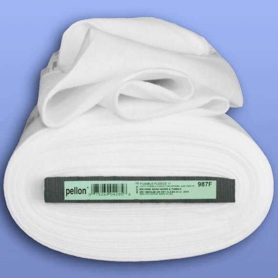 Pellon 987F Fusible Fleece Interfacing by the 1/2 yard