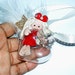Glass Heart Angel of Love Ornament In fly little Love Angel Cute Christmas Ornament