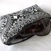 Genuine Bandana Pouch Black and White Biker Travel Cosmetics Make Up Bag SALE