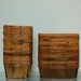 RESERVED vintage rectangular & square berry baskets